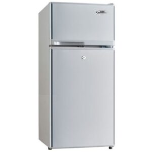 Haier Thermocool 95Litres  Double Door Fridge Silver (HRF-95BEX) + 2 Years Warranty