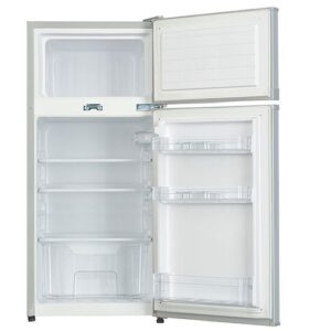 Haier Thermocool 95Litres  Double Door Fridge Silver (HRF-95BEX) + 2 Years Warranty