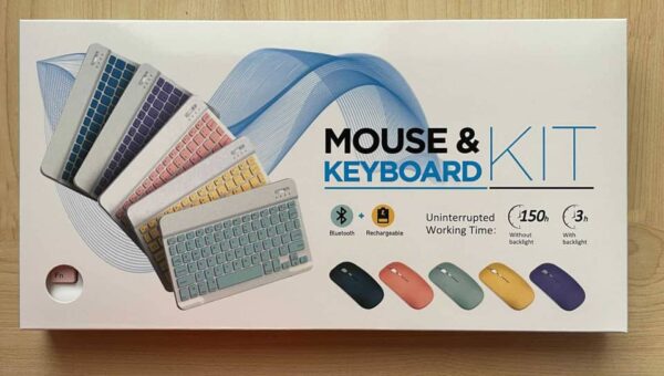 Lihang Zhipin Wireless Bluetooth Keyboard and Mouse Set