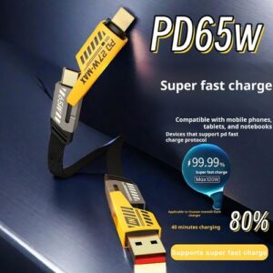 PD65W Fast-Charging Data Cable