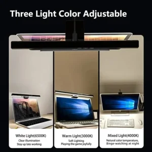 LED Desk Lamp Monitor Light Bar PC Computer Dimmable Screen Light 33cm Office Study Reading Hanging Table Lamp USB Powered Light