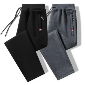 Spring and Autumn Men's Straight Leg Large Loose Casual Sports Pants Versatile and Comfortable Men's Long Pants