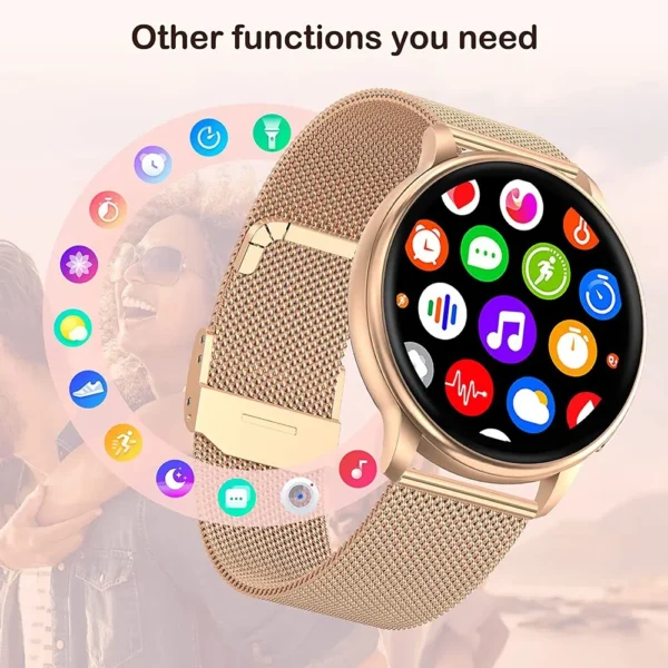 MEVADEN Bluetooth Call Smart Watch Women Custom Dial Watches Men Sport Fitness Tracker Heart Rate Smartwatch For Android IOS Y22