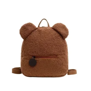 Girl Cute Backpack Women Sweet Travel Backpack Bag High Quality School Bag Girl Solid Soft Handbag Backpack Women