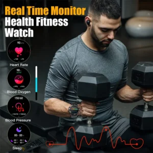 MEVADEN Steel 1.39 Bluetooth Call Smart Watch Men Sports Fitness Tracker Watches IP67 Waterproof Smartwatch for Android IOS MD52