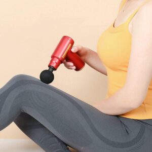 Handheld Rechargeable Fascia Massage Gun Muscle Relaxation With 4 Heads