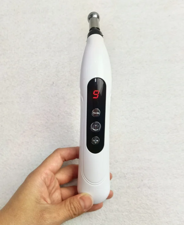 5 in 1 Electric Acupuncture Pen Magnet Therapy Heal Massage Gun Meridian Laser Therapy Heal Energy Pen Relief Pain Tools