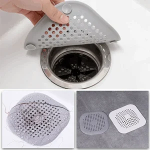 Hair Filter Shower Drain Plug Kitchen Sink Strainer Bathtub Shower Floor Drain Stopper Home Accessories