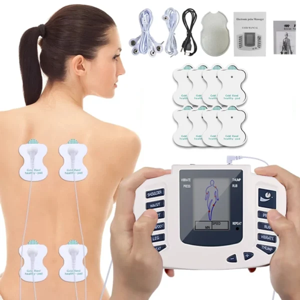 Full Body EMS Tens Muscle Electrostimulator Electric Massage Microcurrents Low Frequency Relaxing Physiotherapy Health Care Tool