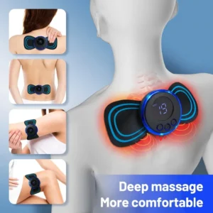 Whole Body Massage Stickers Household Multifunctional Electric Massage Stickers For Cervical Spine Neck Waist Back Body Health